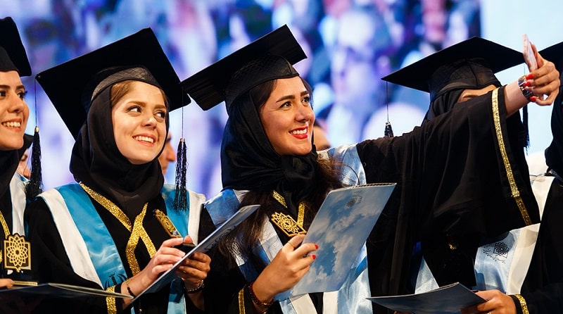 جشن فارغ التحصیل دانشگاه شهید بهشتی